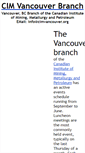 Mobile Screenshot of cimvancouver.org